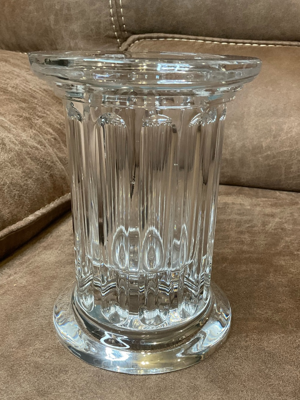 Crystal Column Candle Holder